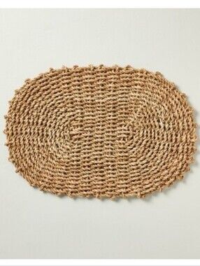 Hearth & Hand Oblong Woven Charger